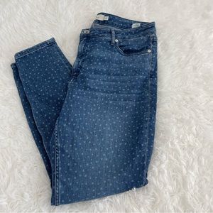 Vineyard vines Jeans Woman’s Sz 33 Micro Stars High Rise Skinny